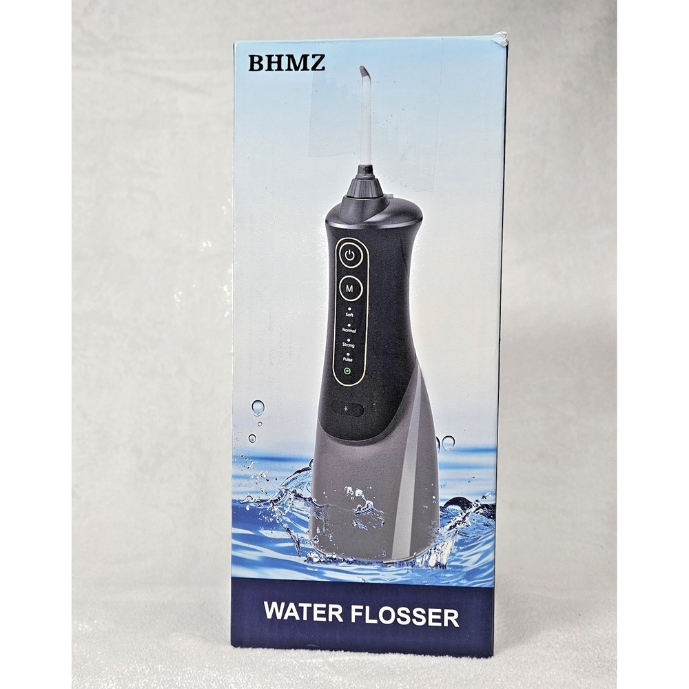 Rechargeable Water Flosser D80 350ML IPX7 4 Modes 360° Nozzle New Sealed Box